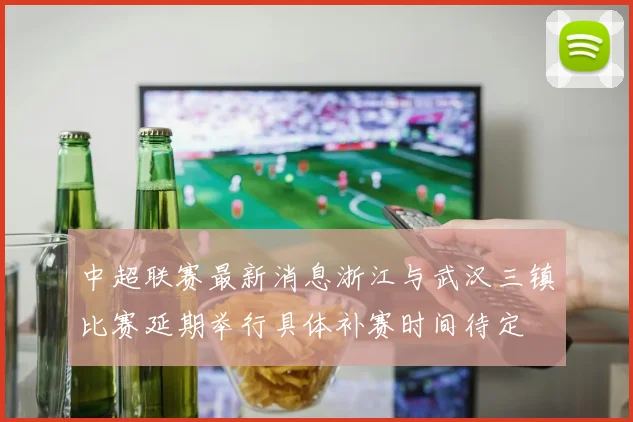 中超联赛最新消息浙江与武汉三镇比赛延期举行具体补赛时间待定
